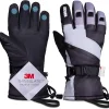 JEKOSEN Ski Gloves 2024 Cold Weather Winter Keep Warm Snow Gloves Waterproof Touchscreen Snowboard Gloves Mens Womens