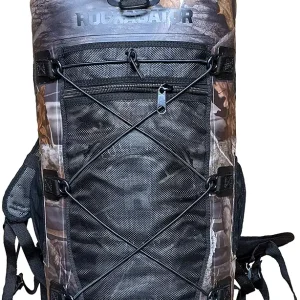 Kanarra 90L Waterproof Backpack for Camping, Hiking, Mountaineering, Backpacking, Hunting, Fishing, Canoeing, Outdoor Activities, The Wet Outdoors - Large Capacity, Roll Top Closure, Camo