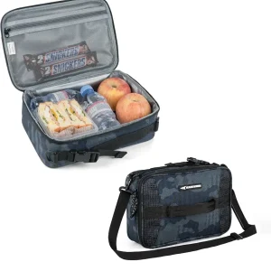 KastKing BaitSpace Insulated Fishing Lunch Bag, Holds Up to 6 Drinks or Lunch, Portable Cooler Bag for Boat, Kayak, Ice Fishing, Pier, Bank, Dock, Keeps Food & Drinks Hot or Cold for Hours