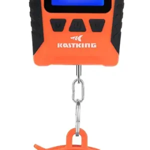 KastKing Fish Scale, WideView Floating Waterproof Digital Scale, 2.5� Large LCD Display, 110lb Capacity, Multi-Mode Pound/Ounces & Kilograms, Stores up to 9 Weights, Fishing Gifts for Men