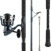 KastKing ReKon Saltwater Fishing Rod and Reel Combo, Fishing Poles & Reels Combo, Graphite Blank, Zirconia Rings, NyliTech Frame & Rotor, EVA Handle, Uplock Reel Seat