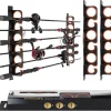 KastKing SafeGuard Fishing Rod Holder for Garage, Wall or Ceiling Mounted Fishing Rod Rack Storage Organizer, Fishing Pole Holder Holds 6 Rods or Combos in Less Than 18 Inches