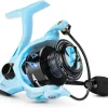 KastKing Spartacus II Fishing Reel - New Spinning Reel � Sealed Carbon Fiber 22LBs Max Drag - 7+1 Stainless BB for Saltwater or Freshwater � Gladiator Inspired Design � Great Features