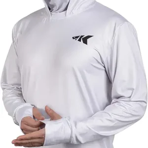 KastKing UPF 50 Fishing Hoodie Shirt for Men and Women, Long Sleeve Fishing Hiking Shirt, Breathable Moisture Wicking