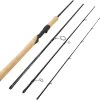 KastKing Valiant Eagle Passage Travel Fishing Rods, 4 & 6 Pc Pack Rods, Spinning, Casting and Fly Models, IM6 Graphite Blank, Ti Oxide LTS Ring Guides, Beautiful Cork Handles