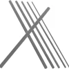 KICHOUSE Fishing Rod Repair Kit Carbon Fiber Rod 6pcs Pole Repair Carbon Fiber Fishing Pole Repair Supplies