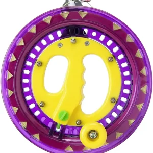 Kites String with Reel for Kids and Adults?Dia Includes 1000ft Line High Strength Kite String?Perfect for Beach Kite Flying and Outdoor Adventures?9 inches Purple?