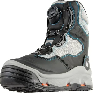Korkers Women's Darkhorse Wading and Fishing boot- Includes Interchangeable Kling-On & Studded Kling-On Soles