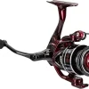KVD Spinning Fishing Reel, Right or Left-Hand Retrieve, Aluminum Frame, Premium 10 Bearing System