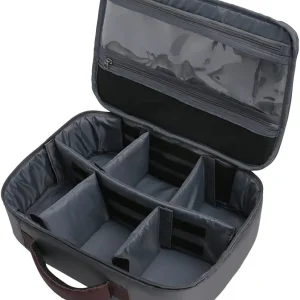 Kylebooker Fishing Reel and Gear Case Portable Tackle Organizer Storage Bag for Spinning Baitcasting Fly Reels