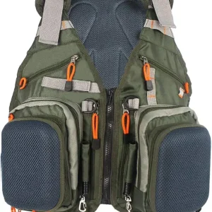 Kylebooker Fly Fishing Vest Pack Adjustable for Men and Women