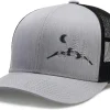 LARIX Trucker Hat, Wild Moon, No Sweat Hat Liner Bundle