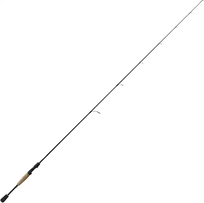 Laser SG1 Spinning Fishing Rod, IM6 Graphite Blank, Stainless Steel Guides, Split-Grip Cork Handle with EVA Butt