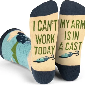 Lavley Funny Bicycle Socks - Cool Bike and Cyclist Gifts for Men, Women, and Teens - Unisex, Crew Length, One Size Fits Most