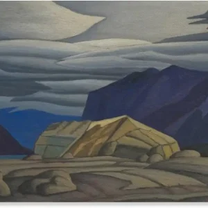 Lawren Harris Eskimo Tent, Pangnirtung, Baffin Island Large Canvas Printing Famous Paintings O Canvas Art Poster And Wall Art Picture Print Modern Family Bedroom Decor Posters 24x36inch(60x90cm)