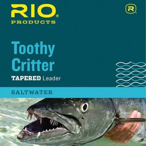Leaders Toothy Critter II 7.5' 20Lb Class 20Lb Stainless Wire with Snap, Clear