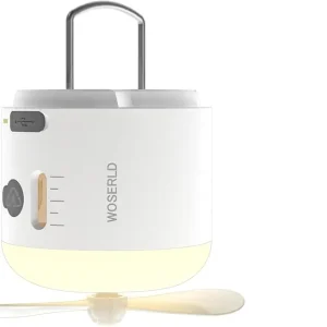 LED Camping Lantern Rechargeable Tent Lights Super Bright and Durable Emergency Light Power Outages Survival Kits Hiking Fishing Home? (White)