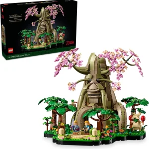 LEGO The Legend of Zelda Great Deku Tree 2in1 - Model Building Set for Adults, Ages 18+ - Collectible Zelda Kit for Home Decor, Office or Bedroom - Gift Idea for Fans of Video Game - 77092