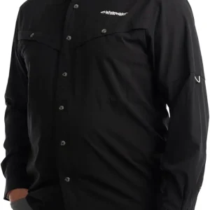 Lightweight Moisture Wicking Long Sleeve Fishing Shirt with UPF 50