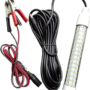 Linkstyle Underwater Submersible Fishing Light with 6M Cord, LED Fish Finder Light Attractants Lamp for Ice Fishing Boat