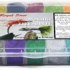 Lite Brite Dubbing Dispenser 10 Metallic Colors Mylar Tinsel Flash Fly Tying Dubbing Fly Tying Materials