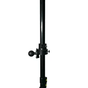 Livescope Pole for Garmin Live Scope or Transducer, Adjustable 30"-60" Telescoping Pole, Smooth Rotation, Durable RAM Boat Mount Adapter (RAM Mount, LVS32 or Active Target 1 & 2)