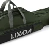 Lixada Fishing Rod Case, Portable Folding Fishing Rod Case Fishing Pole Reel Storage Bag Fishing Gears Organizer