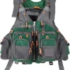 Lixada Fly Fishing Vest Fishing Jacket Breathable Polyester Mesh Design Fishing Vest