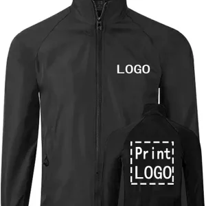 Long Sleeve Shirts Windbreaker Customize Your Logo Workwear Jackets for Outdoor Team Work Uniform Unisex