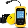 LUCKY Kayak Portable Fish Depth Finder Water Handheld Fish Finder Sonar Castable Kayak Boat Fishfinder Transducer Fishing LCD Display FFC1108