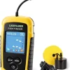 LUCKYLAKER Kayak Handheld Fish Finder Fishing Boat Depth Fishing Finder Display Sonar Fish Finder Portable LCD Boat Canoe