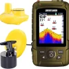 LUCKYLAKER Water Handheld Fish Finder Boat Sonar Wireless Fish Finders Waterproof Portable Display Depth Finders Transducer Sea Ice Fishing