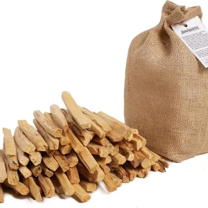 Luna Sundara Palo Santo Sticks Bulk 1 Pound of High Resin Smudging Sticks Wild Harvested Sustainably Packed in Eco-Friendly Packaging (Ecuadorian Palo Santo)