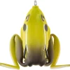 Lunker Frog Fishing Lure | Award Winning Realistic Topwater Frog Lure for Fishing Bass, Trout and Pike | Freshwater Fish Bait with Hollow Body, Weedless Hooks