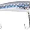 Lures Mullet Slow-Sinking Twitch / Walking Saltwater Fishing Lure - Excellent for Speckled Trout, Redfish, Stripers and More, 3 1/2 Inch, 5/8 Ounce