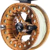 M MAXIMUMCATCH Maxcatch ECO Large Arbor Fly Fishing Reel (3/4wt 5/6wt 7/8wt) and Pre-Loaded Fly Reel with Line Combo