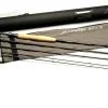 Mavrk Fly Fishing MV-X Euro Nymph Rod 3wt; Fast Action Japanese Ultra High Modulus 46T Nano-Carbon; Natural Graphite Finish; CNC'd Reel seat, 10' 6"