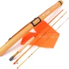 Maxcatch Fiberglass Fly Fishing Rod: 3wt/ 5wt/ 6wt/8wt in Blue,Orange, Purple or Transparent