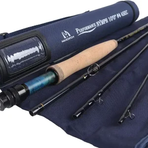 Maxcatch Performance Nymph Fly Fishing Rod in 2/3/4wt: 10ft/11ft, IM10 Carbon, AAA Cork Handle, Rod Tube and Combo Set Available