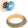 Maxcatch Single Hand Spey Fly Line Weight Forward Floating Fly Fishing Line with 2 Welded Loops WF3F/4F/5F/6F/7F/8F