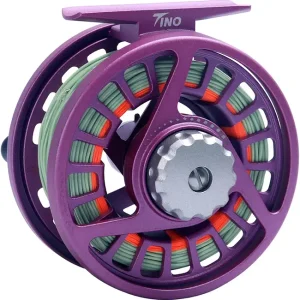 Maxcatch Tino Fly Fishing Reel (3/4wt 5/6wt 7/8wt) and Pre-Loaded Fly Reel with Line Combo