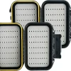 Maxcatch Waterproof Fly Box for Fly Fishing Double Sided Foam Insert (2PCS Easy Grip Foam)