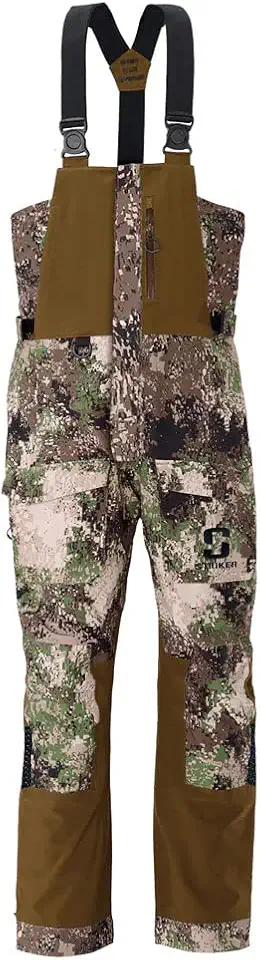 Men's Adrenaline Durable Waterproof Breathable Outdoor Fishing Rain Bib with Reflective Elements
