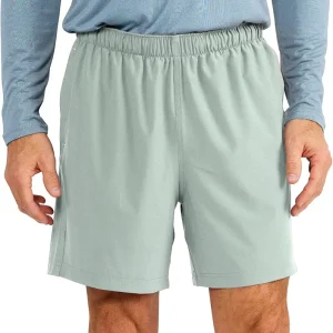 Men's Breeze Short 6 Inch Inseam - Quick-Dry, Moisture-Wicking, Breathable Shorts with Sun Protection UPF 50+