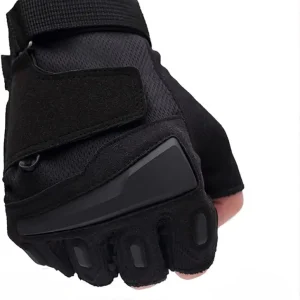Men's Fingerless Breathable Workout Gloves Tactical Combat Shooting Motorcycle Weight Lifting Gloves