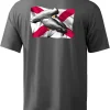 Men's Fishing Shirt Short Sleeve Sun Protection UV UPF 50+ SPF T-Shirt