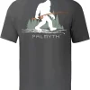 Men's Fishing Shirt Short Sleeve Sun Protection UV UPF 50+ SPF T-Shirt