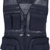 Men's Fishing Vest with Multi Pockets Summer Outdoor Mesh Vest Photography Travel Hiking Waistcoat Jacket