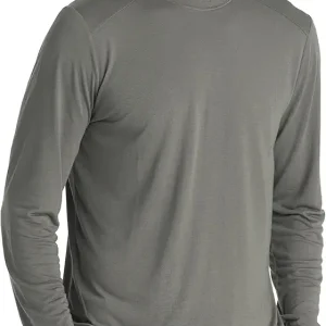 Men's Lightweight Long Sleeve Shirt - UPF 20+ Sun Protection, Moisture Wicking, Breathable Bamboo Viscose Shirt
