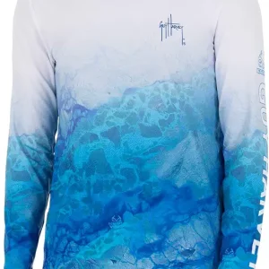Men�s Long Sleeve Performance Shirt with 50+ UPF Sun Protection
